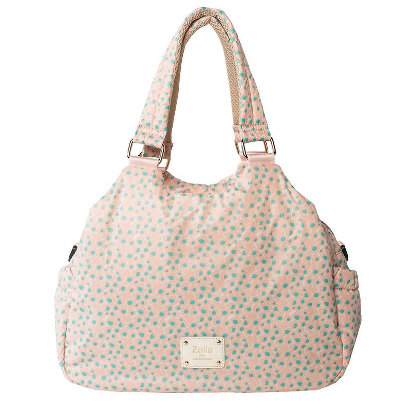 Give three layers just _Zoila big sandwich bag _ soft powder - Diaper Bags - Polyester Pink