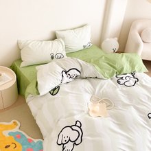 新品　ANTHROPOLOGIEセミダブル♡掛け布団＆枕カバーセット wilkshopping_kk211-lo2bei173