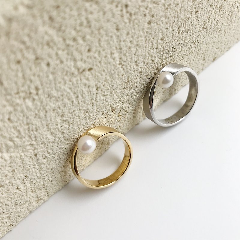 Infinity ring 1 (gold color) - General Rings - Pearl Gold