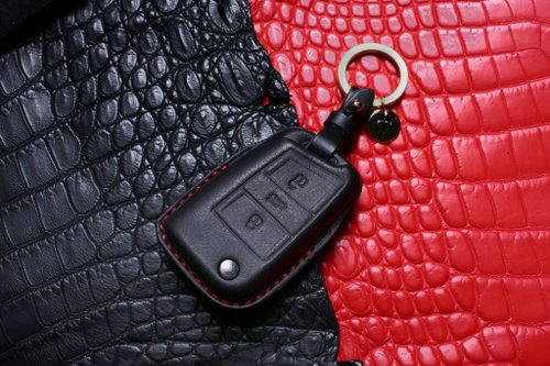 TTP leathers 波賽頓手工皮件 斯柯達 Skoda Superb Fabia 汽車鑰匙包鑰匙皮套