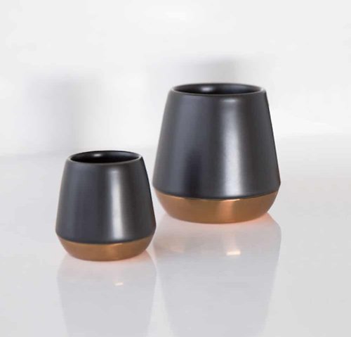 閃物 SHINYGOODS FELLOW JUNIOR美國雙層陶瓷銅座小咖啡杯2.3OZ/8OZ