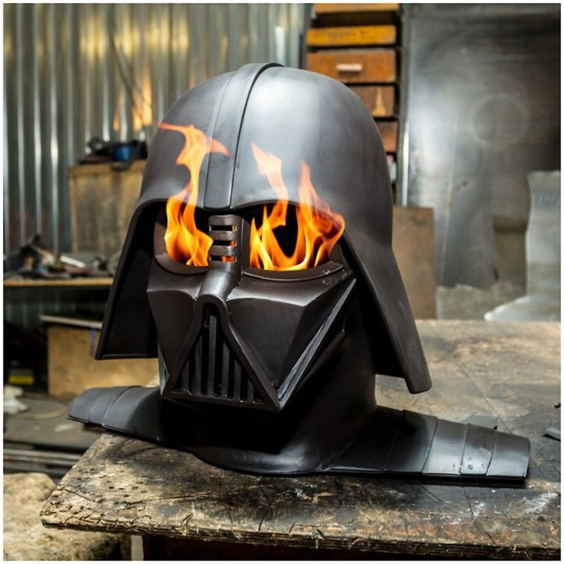 Other Metals Adult Products Multicolor - Star Wars helmet Bio fireplace costume Darth Vader cosplay stuff props for movie