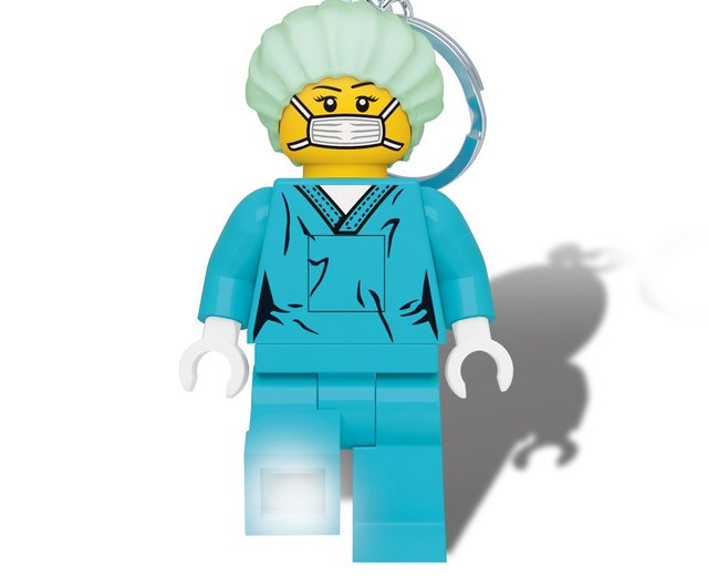 LEGO Surgeon Keyring Light LGL-KE178 - Shop kksteam360 Keychains - Pinkoi