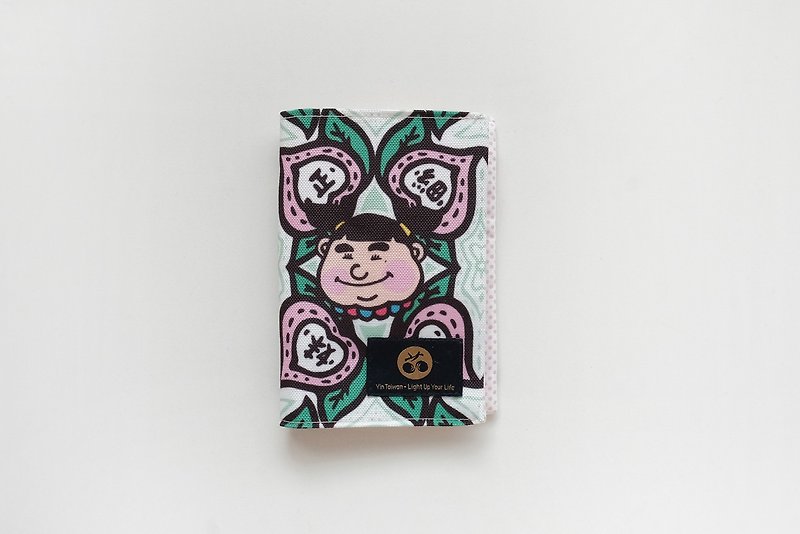 護照套  桃樂絲印花設計 - 護照夾/護照套 - 聚酯纖維 粉紅色