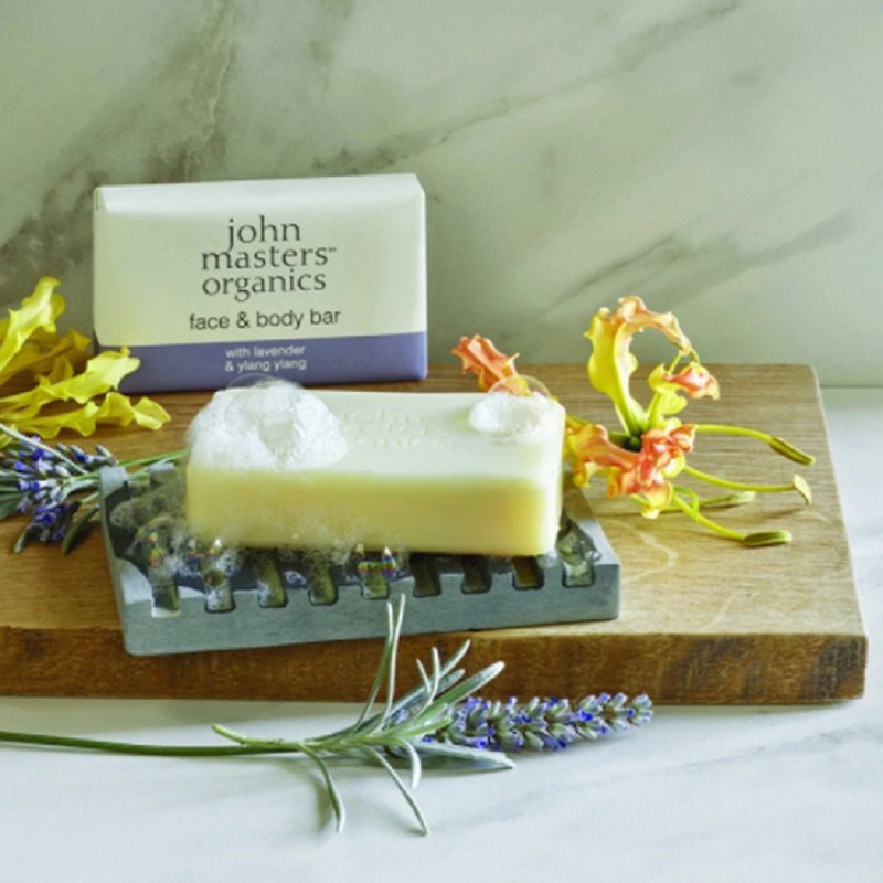 John masters organics 薰衣草玫瑰天竺葵依蘭皂 128g - 沐浴乳/沐浴用品 - 濃縮/萃取物 