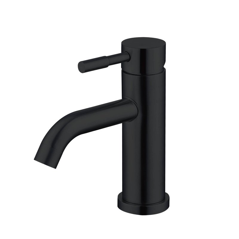 [MULTI Baigong Room] MTB27STMB Stainless Steel matte black basin faucet made by MIT - Bathroom Supplies - Stainless Steel 