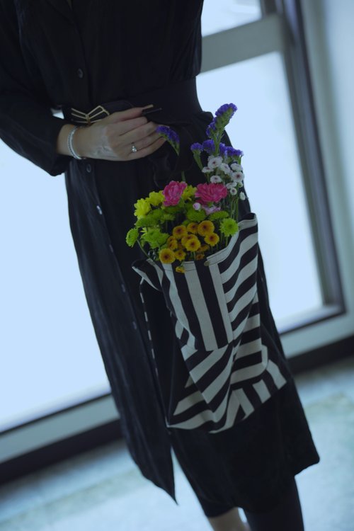 フラワーバッグ 生け花用花袋 華道用花袋 バッグ （花袋） かばん 花柄 フラワーバッグ 花袋 花合羽 いけばな・生花・華道用 - ショップ