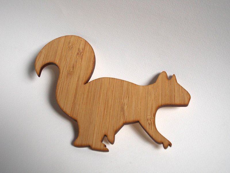 Squirrel wall decoration buy one get one free limited wall sticker. Art Labor. Children. Animals. DIY - Wood, Bamboo & Paper - Wood Brown