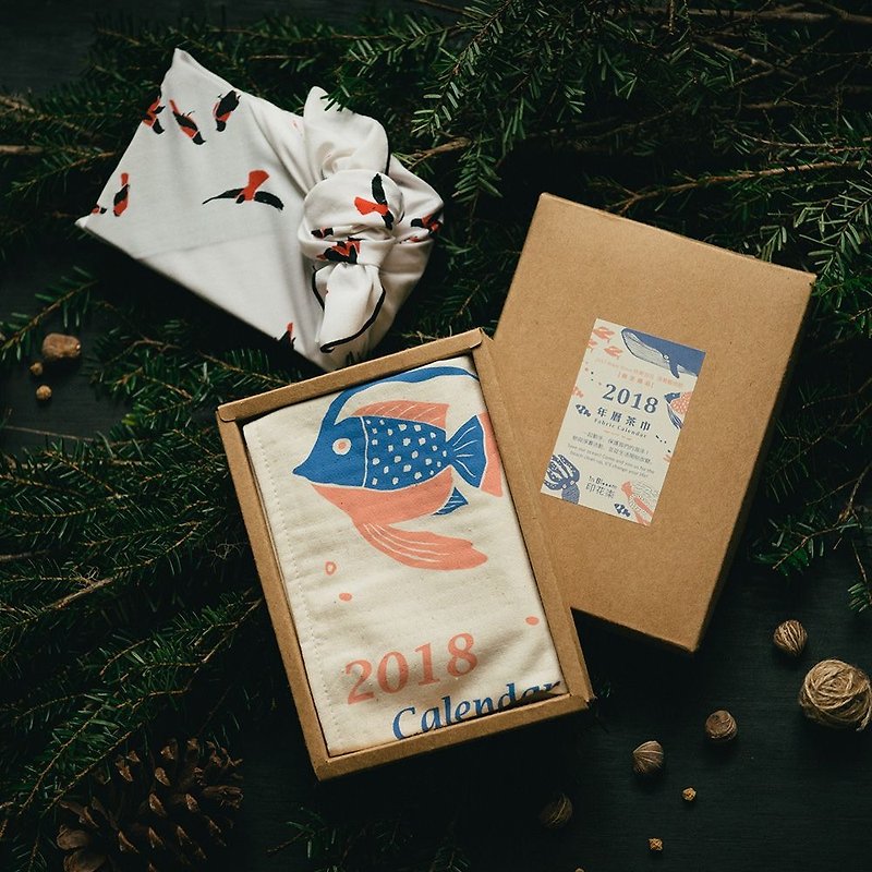 Exchange gifts / 2018 calendar towel gift box - Cookware - Cotton & Hemp 