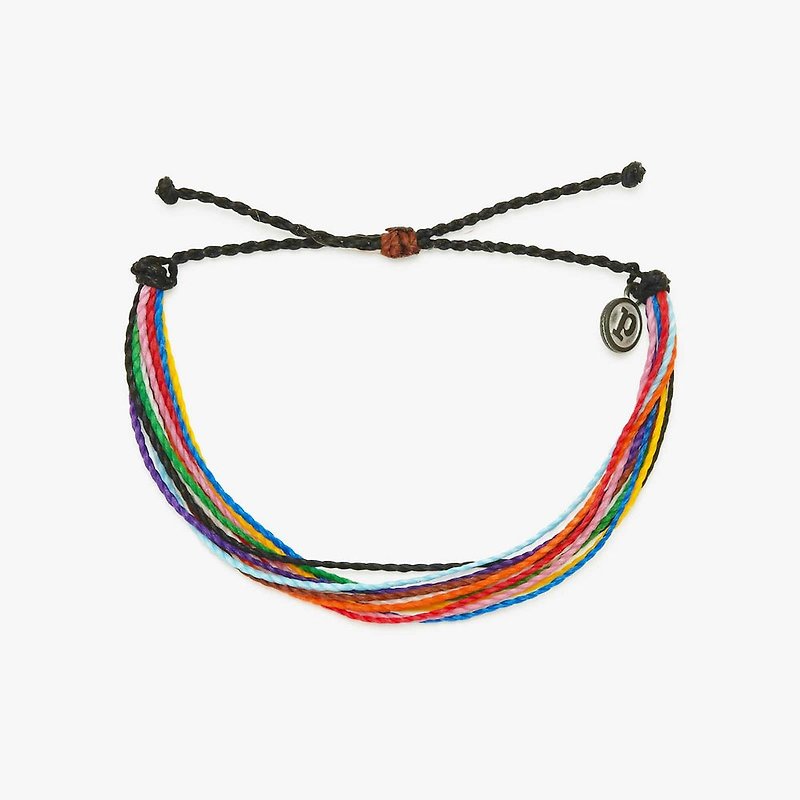 Pura Vida American Handmade Gender Identity Guardian Charity Basic Adjustable Bracelet - Bracelets - Waterproof Material Multicolor