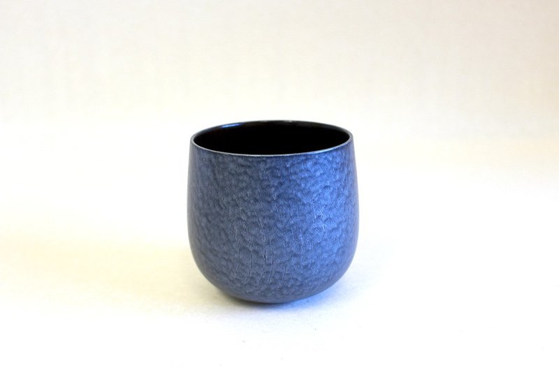 SUWARI　クールブラック黒摺 - 酒杯/酒器 - 木頭 藍色