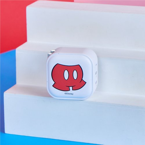 TOYSELECT Disney經典-經典服裝GaN 45W Type-C雙孔充電頭