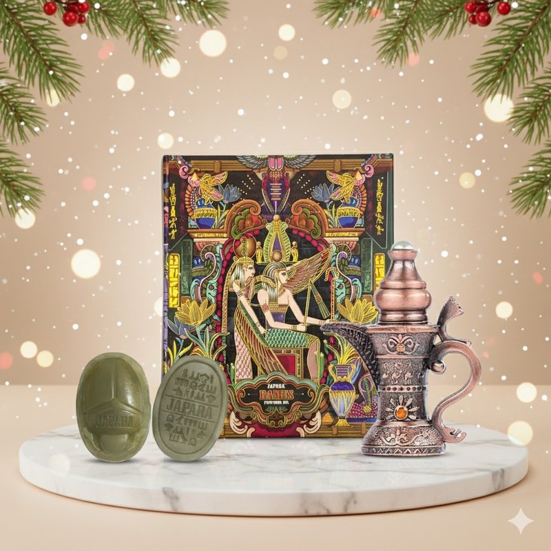 【Complimentary Egyptian Scented Soap】Ramses | 3ml Perfume Essence Mini Size Egyptian Perfume Essential Oil - Perfumes & Balms - Other Materials Multicolor