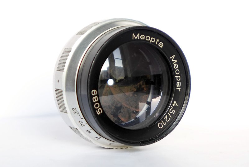 Meopta Meopar 4.5/210 引き伸ばしレンズ M52 マウント ラージ フォーマット