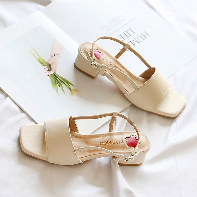 PRE-ORDER – MACMOC Quinzy (IVORY) Sandals - Sandals - Other Materials 