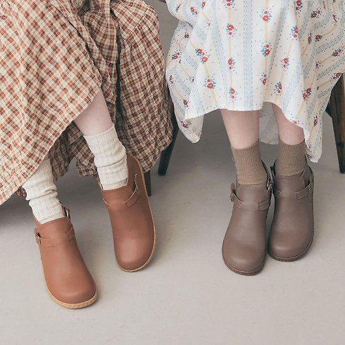 Bonjour女人愛買鞋 現貨 日本設計 x 台灣製作BJ低筒飾帶舒適麵包靴