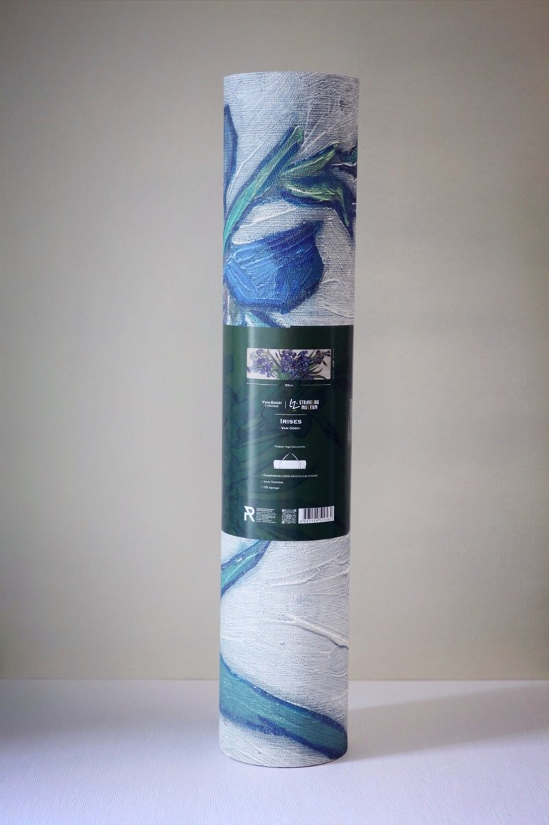 Van Gogh- Irises TPE Yoga Mat - เสื่อโยคะ - วัสดุอื่นๆ หลากหลายสี
