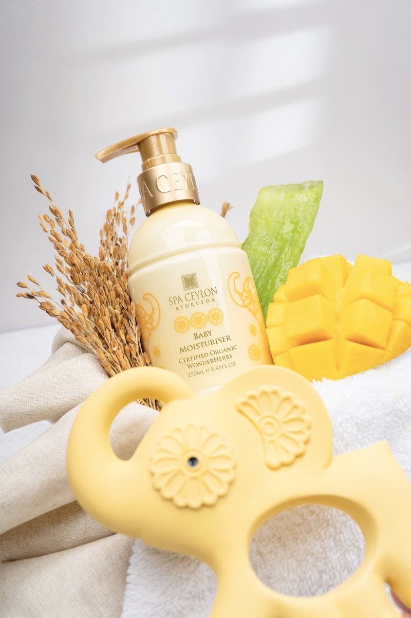 SPA CEYLON | Baby Care Nourishing Lotion 250ml - Skincare & Massage Oils - Essential Oils Yellow