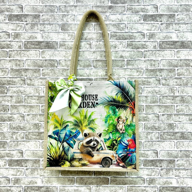 [Handmade Gifts] Small Animal Collection – Generous Devil’s Felt – Cultural and Creative Style Lifestyle Bag - Handbags & Totes - Cotton & Hemp Multicolor