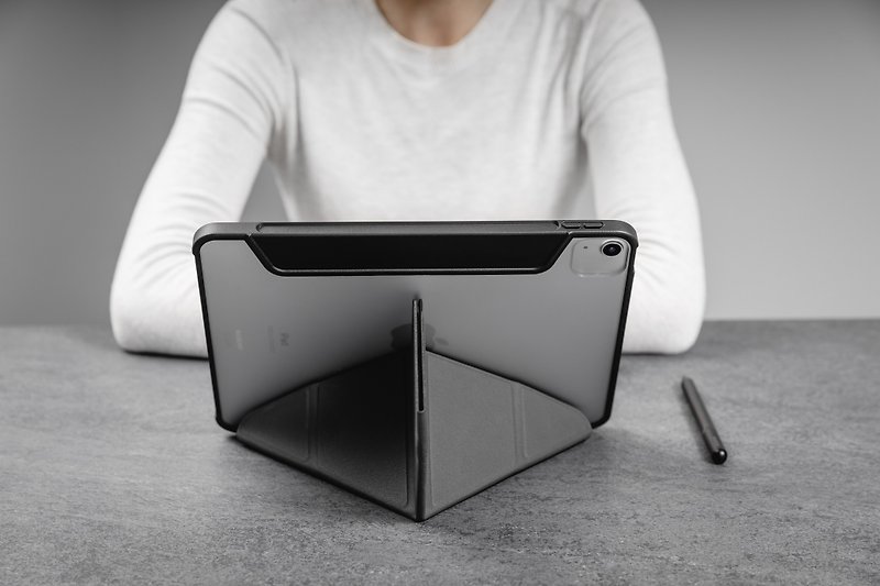 MAGEASY VIVAZ+ iPad 可拆式磁吸支架透明保護套 iPad10/Air/Pro - 平板/電腦保護殼 - 塑膠 