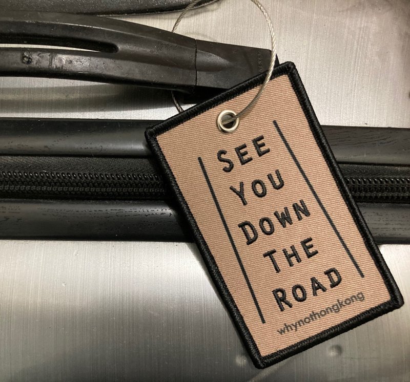 See You Down The Road 行李牌/ 卡套 - 證件套/識別證套 - 其他人造纖維 