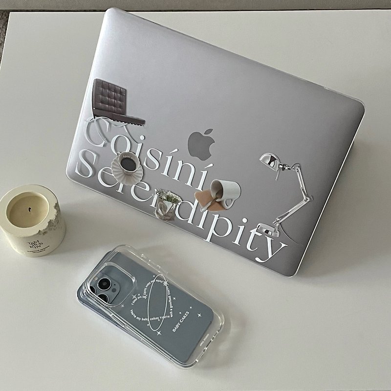 My Life MacBook Case APEEL STUDIO - เคสแท็บเล็ต - พลาสติก สีใส