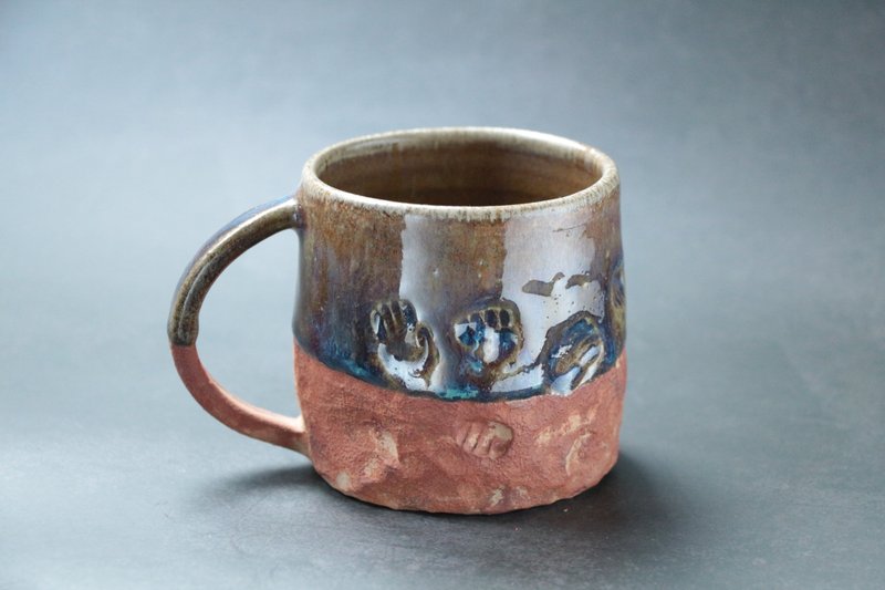 Tathagata Palm Ceramic Cup Mug Coffee Cup - Mugs - Pottery 