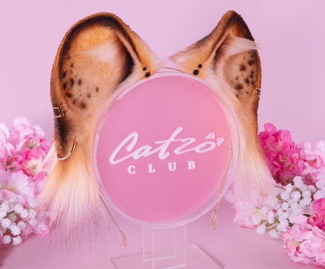 ジャガーの耳と尻尾のセット - ショップ Catzo Club ヘア