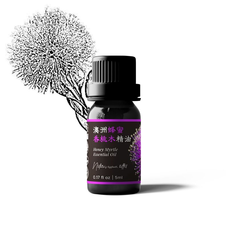 【卡佛香】澳洲蜂蜜香桃木精油 - 香氛/精油/擴香 - 玻璃 黑色