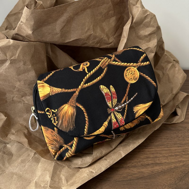 Dior 迪奧 南瓜馬車 化妝包 - 化妝袋/收納袋 - 棉．麻 黑色