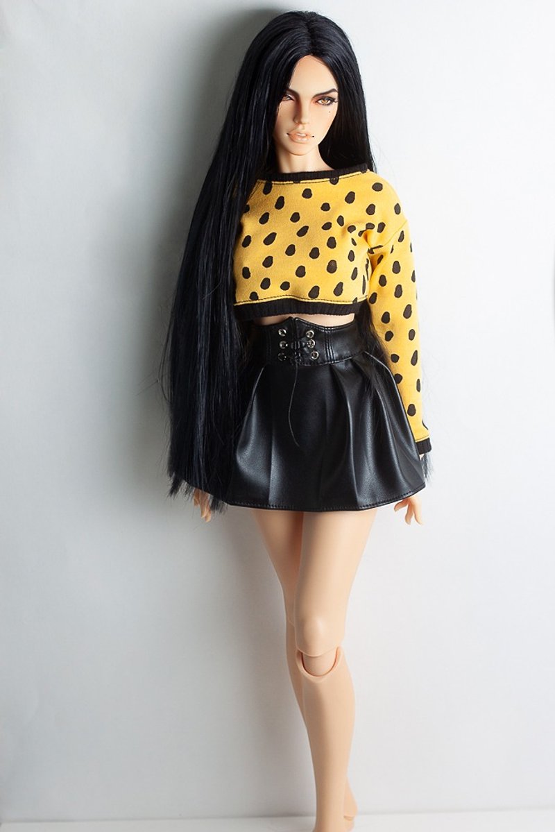 Iplehouse Eid Sid Sd Bjd Clothes Yellow Crop Top 設計館 Nulizeland 寶寶兒童玩具玩偶 Pinkoi 