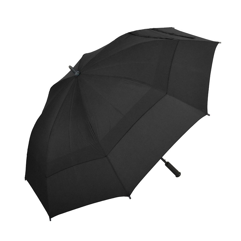 嘉雲製傘JIAYUN - 31吋抗風高爾夫傘 - 雨傘/雨衣 - 其他材質 黑色
