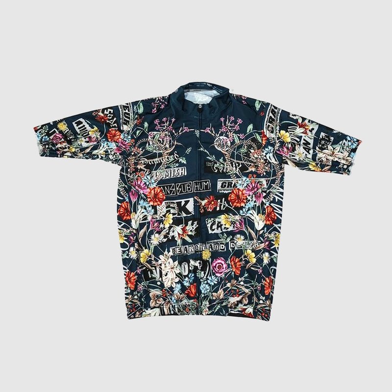 【Ostroy】PUNK FLOWERS JERSEY_短袖車衣_男 - 腳踏車/滑板/周邊 - 聚酯纖維 