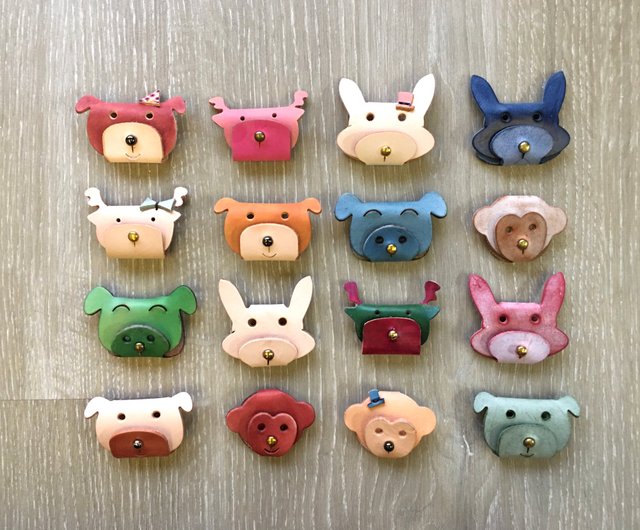 動物捲線器任選3隻 設計館行板手作 Andante 革製 Pinkoi