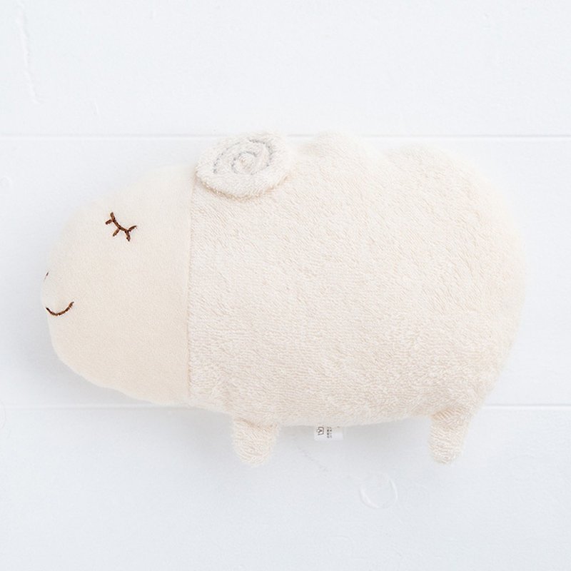 Y-1371 100% Organic Cotton Hugging Pillow Sheep Pillow [Sheep Collection] Made in Japan