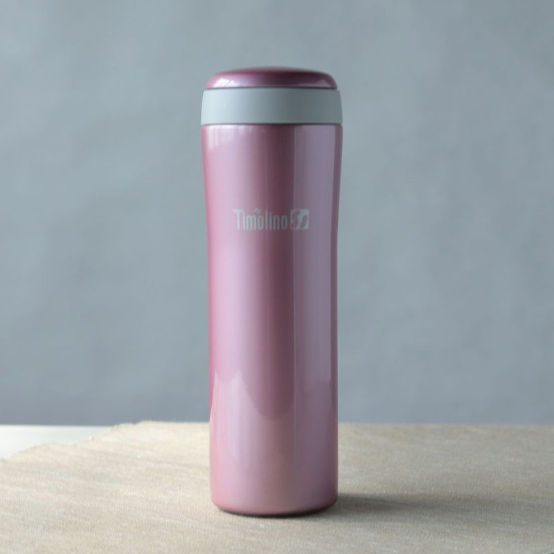 [Welfare products 50% off] Timolino portable cup (Rose Gold) 400ml-without outer box - กระบอกน้ำร้อน - สแตนเลส 