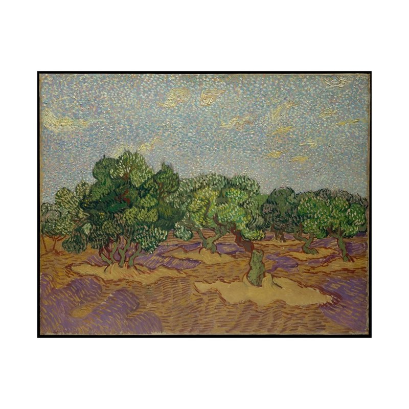 【藝術微噴】梵谷 van Gogh | Olive Trees - 海報/掛畫/掛布 - 紙 
