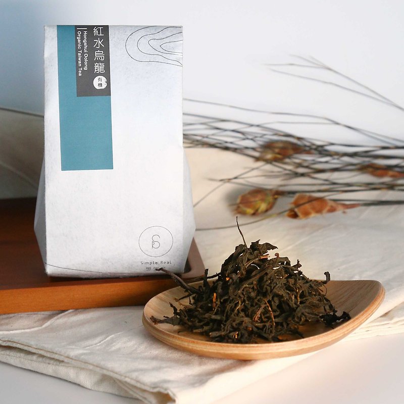 想望茶 有機天然台灣特色茶 紅水烏龍 - 茶葉/茶包 - 新鮮食材 白色