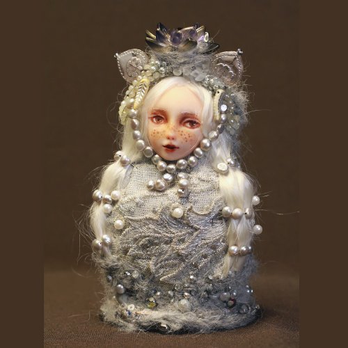 Fantasy Art Dolls 可愛的裝飾毛絨娃娃 套娃娃娃巢狀娃娃模仿OOAK娃娃
