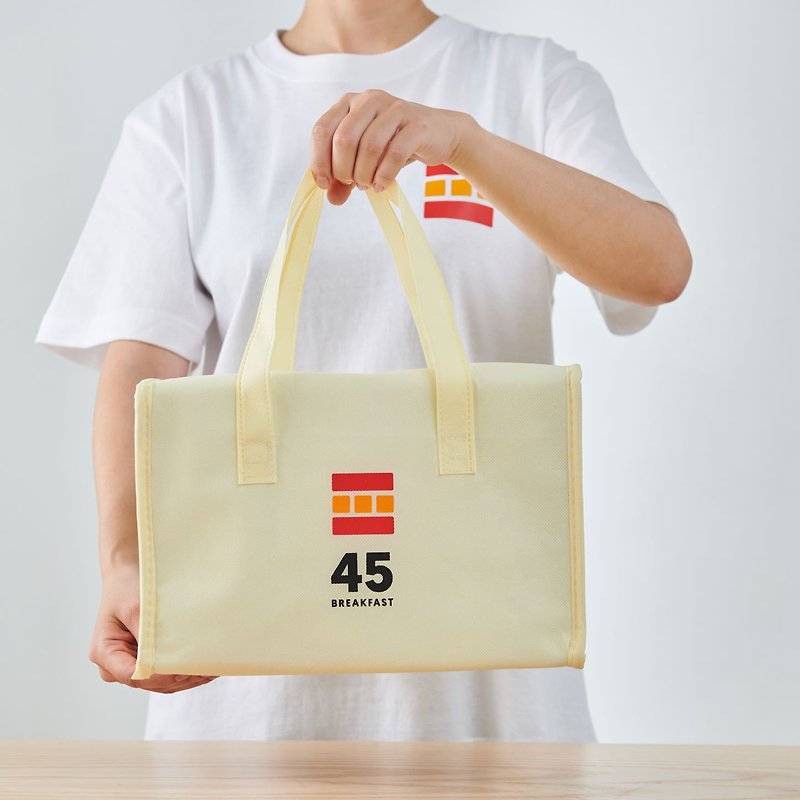 四食五号早餐店-保冷袋-便當袋 -早餐袋 - 便當盒/食物袋 - 塑膠 