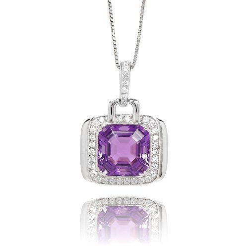 正佳珠寶 Gemsrich Jewelry 【正佳珠寶】紫水晶 極淨鑽切冰質 水晶吊墜