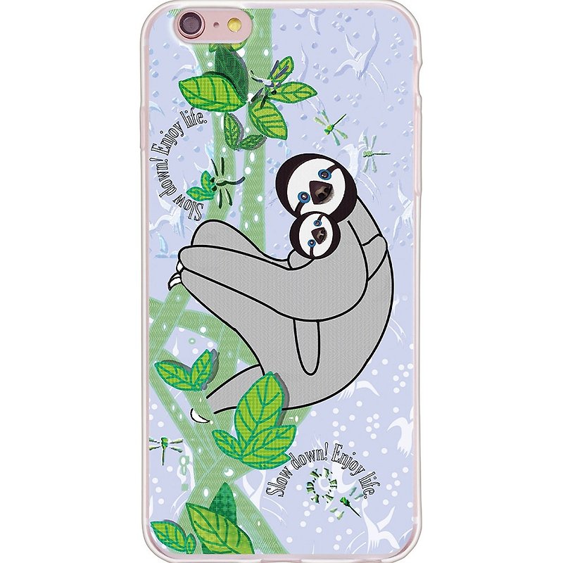 New generation series [slow life - lazy] - éday 萱-TPU mobile phone protection shell "iPhone / Samsung / HTC / LG / Sony / millet / OPPO" - Phone Cases - Silicone Gray