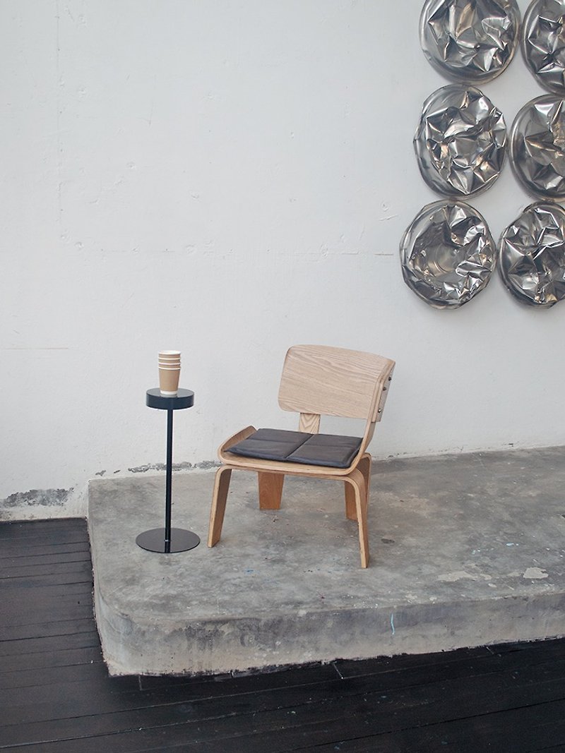 祁人設計師餐椅 休閒椅子 - 椅子/沙發 - 木頭 卡其色