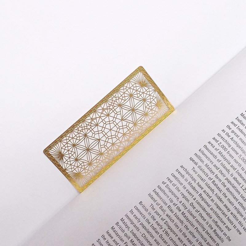 Kumiko Bookmarks - A Gorgeous Adventure - ที่คั่นหนังสือ - ทองแดงทองเหลือง 