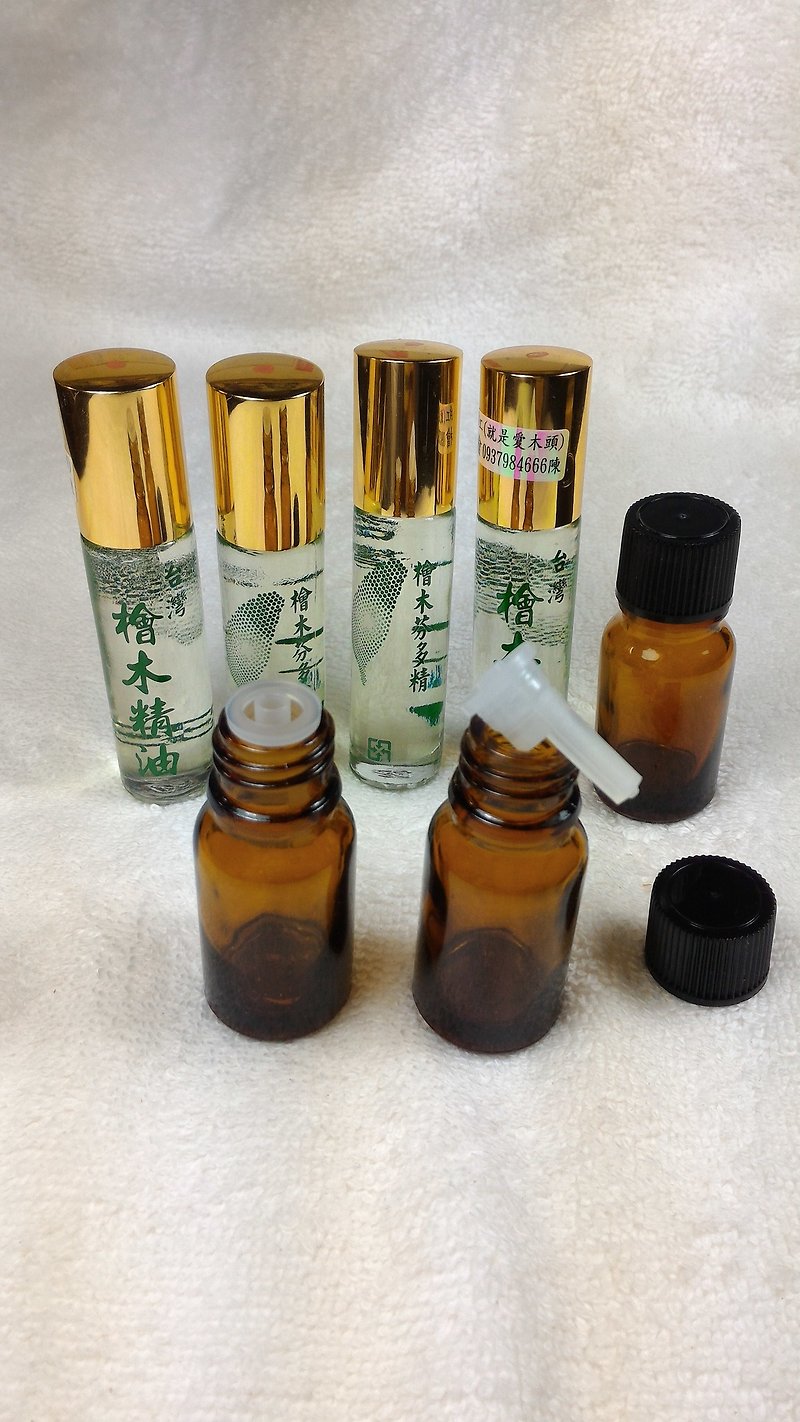 檜木精油10ml滴瓶(紅檜) - 香氛/精油/擴香 - 其他材質 