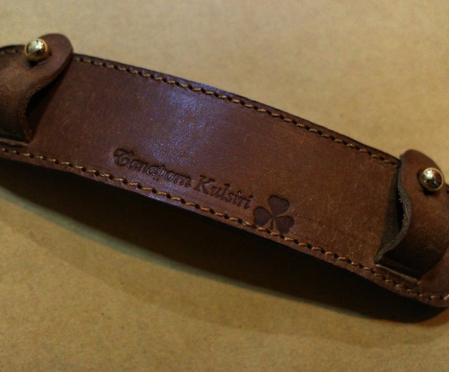 Slim and Normal Shoulder Strap Pad - Genuine Leather Pad for Chain