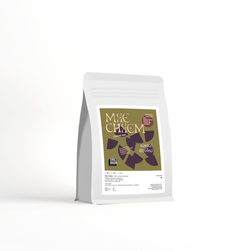 GRAPH | เมล็ดกาแฟ SINGLE ORIGIN - MEA CHAEM 1000g. - 咖啡/咖啡豆 - 其他材質 