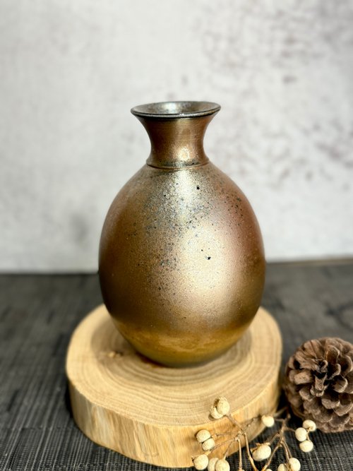 傳壺工坊 柴燒花器