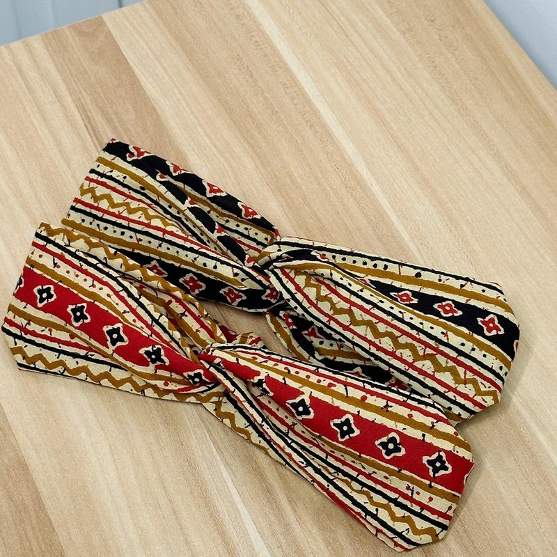 Handmade Headband / Unisex Style / Tokyo Styled Pattern - ที่คาดผม - ผ้าฝ้าย/ผ้าลินิน หลากหลายสี