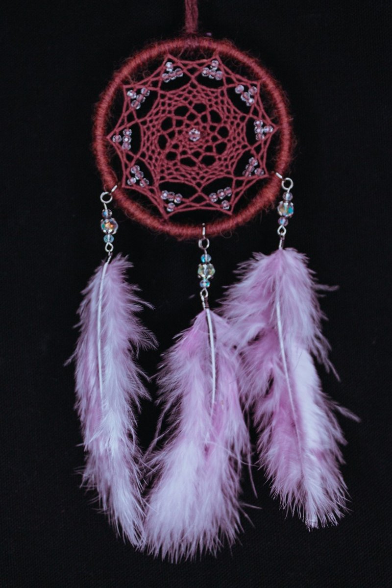 純手工捕夢網 Handmade Dreamcatcher－【星點 －紫色】 - 擺飾/家飾品 - 其他材質 紫色